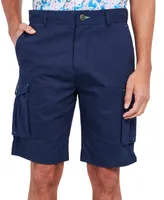 Society of Threads Men's Slim-Fit Stretch Cargo Shorts