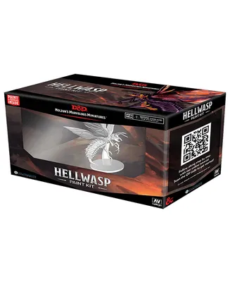 Dungeons and Dragons Nolzur's Marvelous Miniatures Hellwasp Paint Kit All in One Set, 12 Piece
