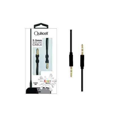 3.5mm Auxiliary Cable 1M - Black