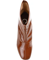 Journee Collection Women's Reice Block Heel Dress Booties