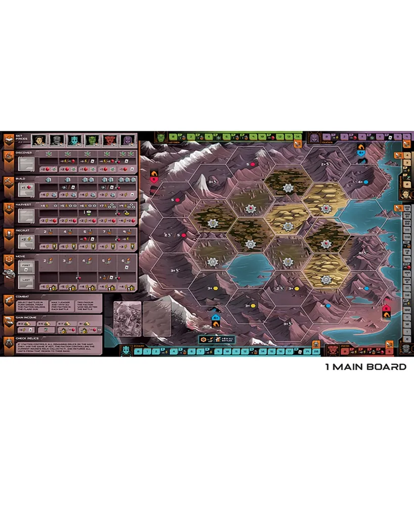Circadians Chaos Order Strategy Boardgame