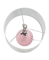 Lalia Home Droplet Table Lamp with Fabric Shade