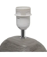 Simple Designs Bedrock Ceramic Table Lamp