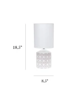 Simple Designs Fresh Prints Table Lamp