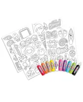 Cra-z-Art Cra-z-Gels 3D Sticker Art Deluxe Set, 11 Piece