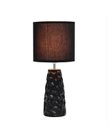 Simple Designs Sculpted Table Lamp