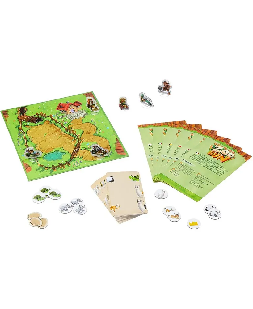 Zoo Run Loki Children's Card Placement Game