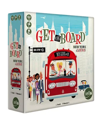 Get on Board New York London Iello City Bus Line Strategy Board Game