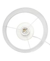 Simple Designs Hourglass Table Lamp