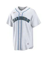 Men's Nike Edgar Martinez White Seattle Mariners Home Cooperstown Collection Replica Player Jersey