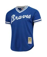 Men's Mitchell & Ness Dale Murphy Royal Atlanta Braves Cooperstown Mesh Batting Practice Jersey