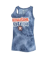 Women's Concepts Sport Navy Houston Astros Billboard Racerback Tank Top and Shorts Set