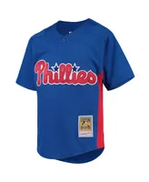 Big Boys Mitchell & Ness Roy Halladay Royal Philadelphia Phillies Cooperstown Collection Mesh Batting Practice Jersey