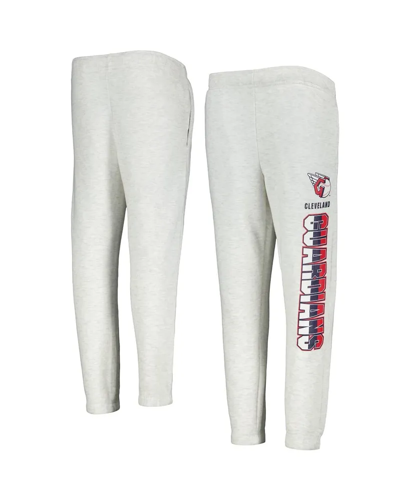 Big Boys Ash Cleveland Guardians Game Time Fleece Pants