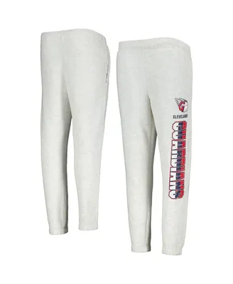 Big Boys Ash Cleveland Guardians Game Time Fleece Pants