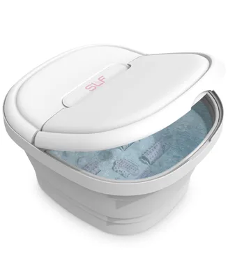 Tzumi Slf Heated Portable Bubble Bath Foot Massager