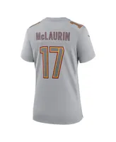 Women's Nike Terry McLaurin Gray Washington Commanders Atmosphere Fashion Game Jersey