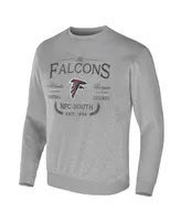 Men's Nfl x Darius Rucker Collection by Fanatics Heather Gray Atlanta Falcons Pullover Sweatshirt