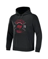 Men's Nfl x Darius Rucker Collection by Fanatics Heather Charcoal Tampa Bay Buccaneers Radar Pullover Hoodie