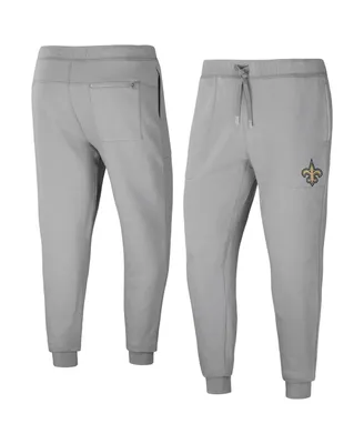 Men's Nfl x Darius Rucker Collection by Fanatics Gray New Orleans Saints Fleece Jogger Pants