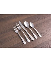 Cambridge Silversmiths Felicity Sand 45-Piece Stainless Steel Flatware Set, Service For 8