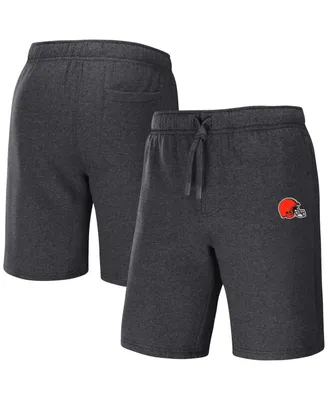 Men's Nfl x Darius Rucker Collection by Fanatics Heather Charcoal Cleveland Browns Logo Shorts