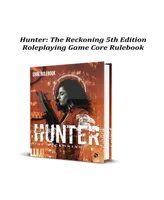 Hunter The Reckoning 5th Edition Roleplaying Game Core Rulebook