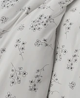 Southshore Fine Linens Sweet Floral 3-Pc. Comforter Set, King