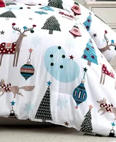 Southshore Fine Linens Winter Wonderland Reversible 6 Piece Comforter Set, Twin