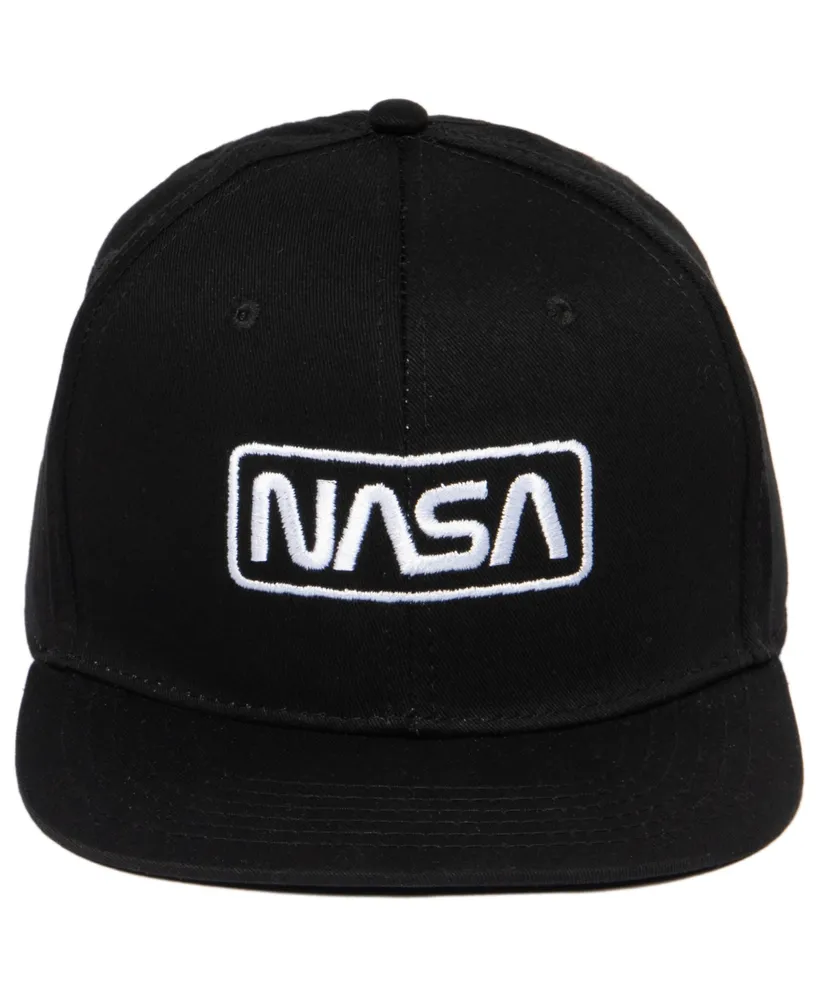 Nasa Men's Flat Bill Baseball Adjustable Cap