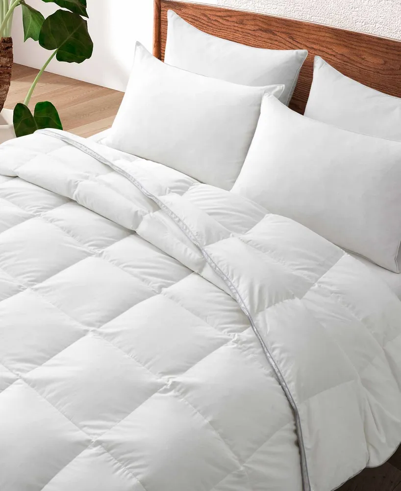 Unikome Medium Weight Extra Soft Goose Feather Fiber Comforter