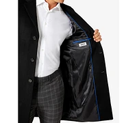 Kenneth Cole Reaction Men's Single-Breasted Classic Fit Overcoat