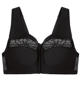Glamorise Plus Full Figure Magiclift Natural Shape Front Closure Wirefree Bra 1210