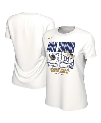 Women's Nike White Golden State Warriors 2022 Nba Finals Champions Celebration Parade T-shirt