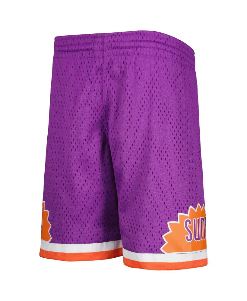 Youth Boys Mitchell & Ness Purple Phoenix Suns - Hardwood Classics Swingman Shorts