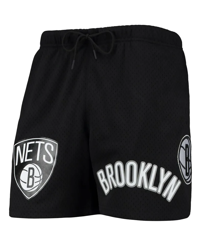 Men's Pro Standard Black Brooklyn Nets Mesh Capsule Shorts
