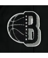 Men's Pro Standard Black Brooklyn Nets Mash Up Capsule Sweatpants