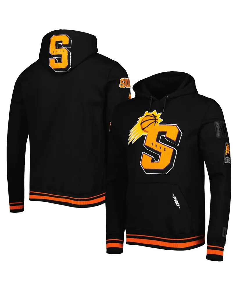 Men's Pro Standard Black Phoenix Suns Mash Up Capsule Pullover Hoodie