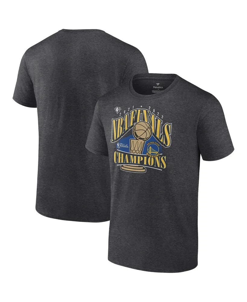 Men's Fanatics Heathered Charcoal Golden State Warriors 2022 Nba Finals Champions Delivery T-shirt