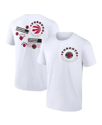 Men's Fanatics White Toronto Raptors Street Collective T-shirt
