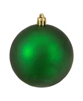 Northlight 32 Count Xmas Shatterproof 4- Finish Christmas Ball Ornaments 80mm Set, 3.25"