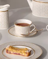 Noritake Noble Pearl Set Of 4 Cups, 7-1/2 Oz.