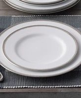 Noritake Whiteridge Platinum Set Of 4 Salad Plates, 8-1/4"