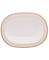 Noritake Noble Pearl Oval Vegetable Bowl, 10-1/2", 24 Oz.