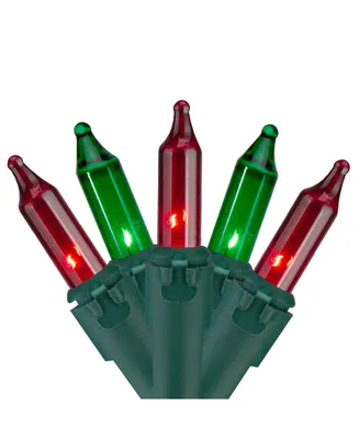 Northlight 100 Count Mini Christmas Lights With Wire, 28.8'