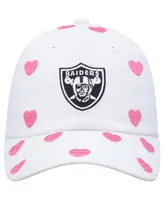 Girls Toddler '47 White Las Vegas Raiders Surprise Clean Up Adjustable Hat