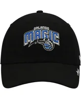 Women's '47 Black Orlando Magic Miata Clean Up Logo Adjustable Hat