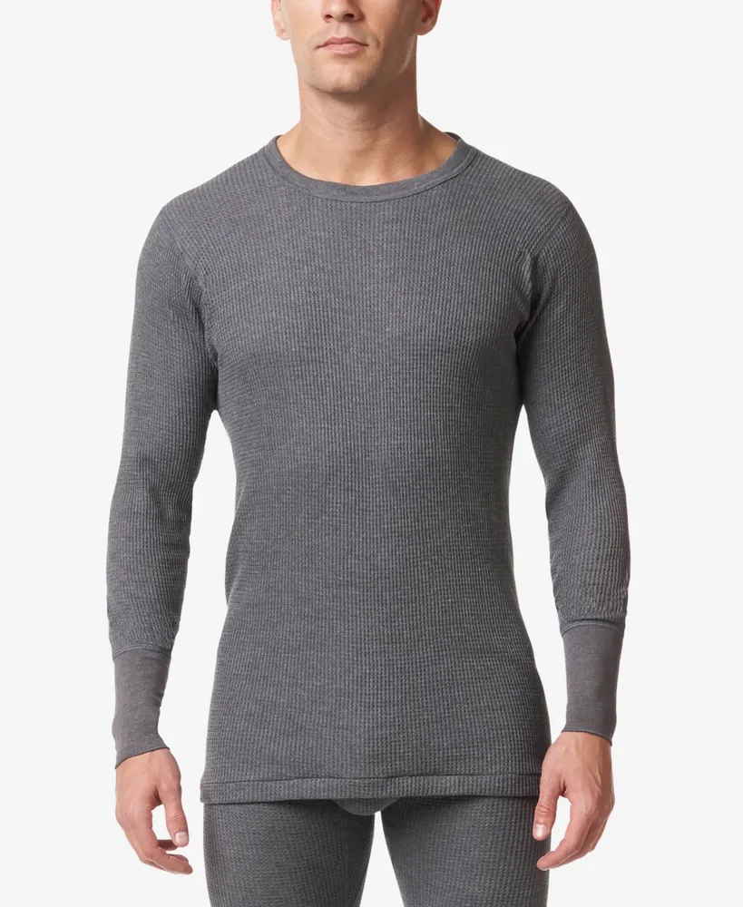 Long-Sleeve Thermal-Knit Performance Henley