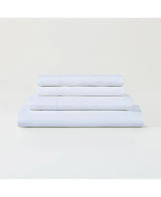 Sijo Luxeweave Linen Sheet Set, Queen (Includes 1 Fitted Sheet 60x80x16, 1 Flat Sheet 92x104 & 2 Pillowcases 20x29)