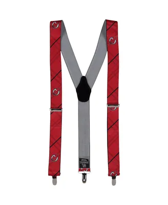 Men's Red New Jersey Devils Suspenders